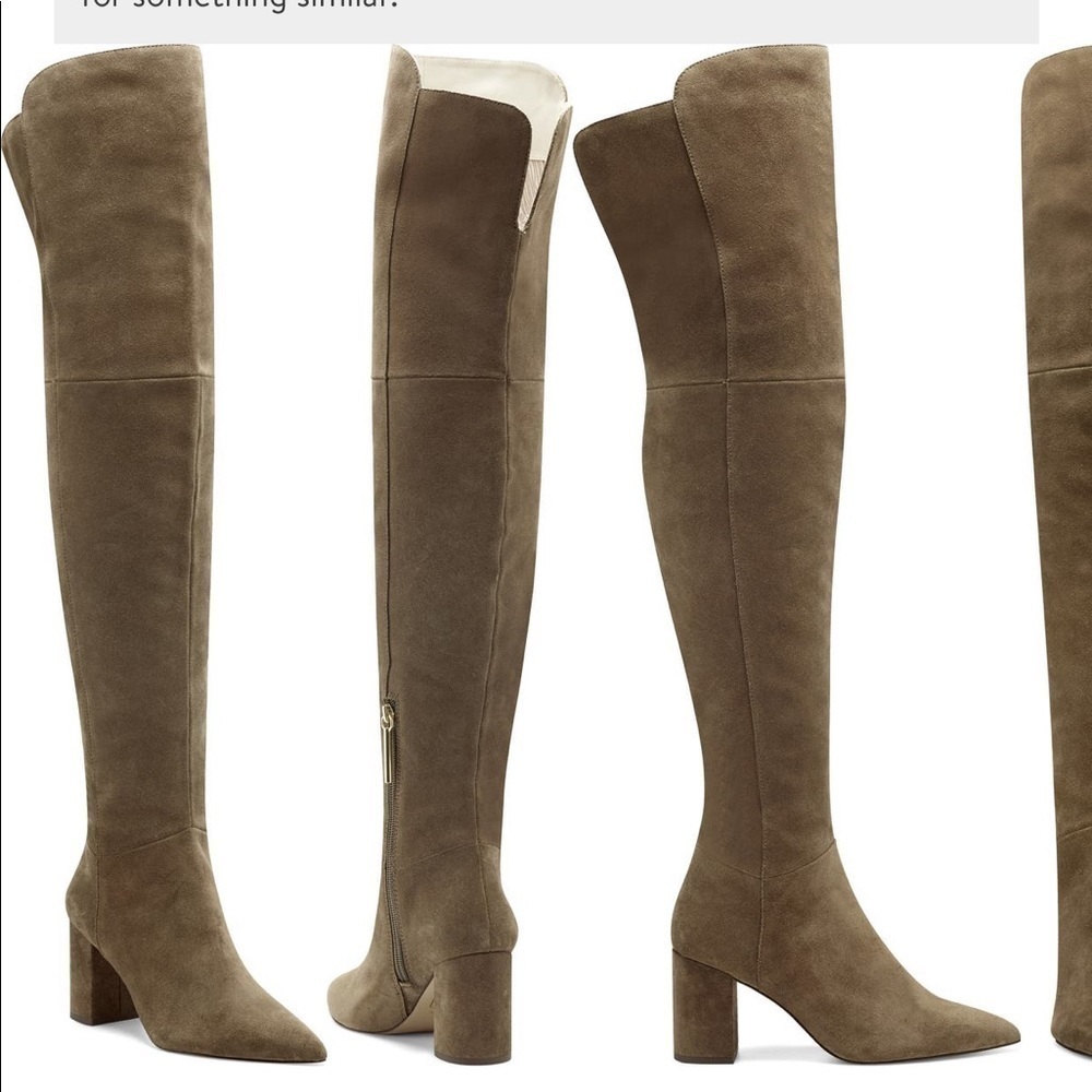 LOUISE et Ce Over the knee suede boots. Size 5M.